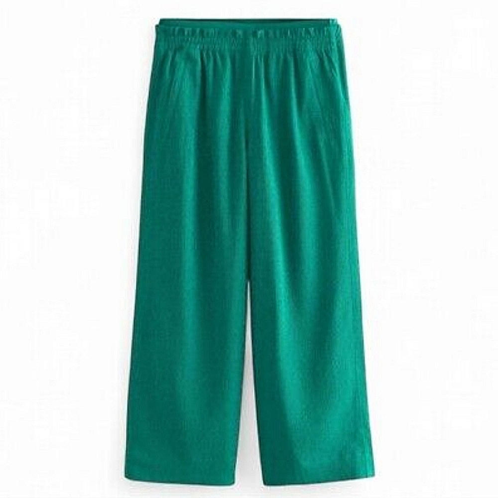 Nwt ATHLETA Echo Wide Let Crop Pant